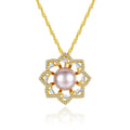 CZCITY Fresh Water Pearl Gold Chain Jewellery Lady Woman 2026 Bling Jewelry Link Necklace Jewelry
