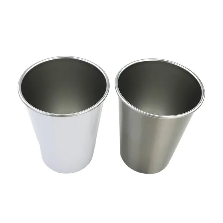Minimalist Sport Style DIY Photo Print Cone-Shaped Stainless Steel Coffee Water Beer Bottle Sublimation Blank