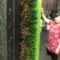 Blade Shape oz American Landscape Outdoor Artificial Grass for Balcony and Patio