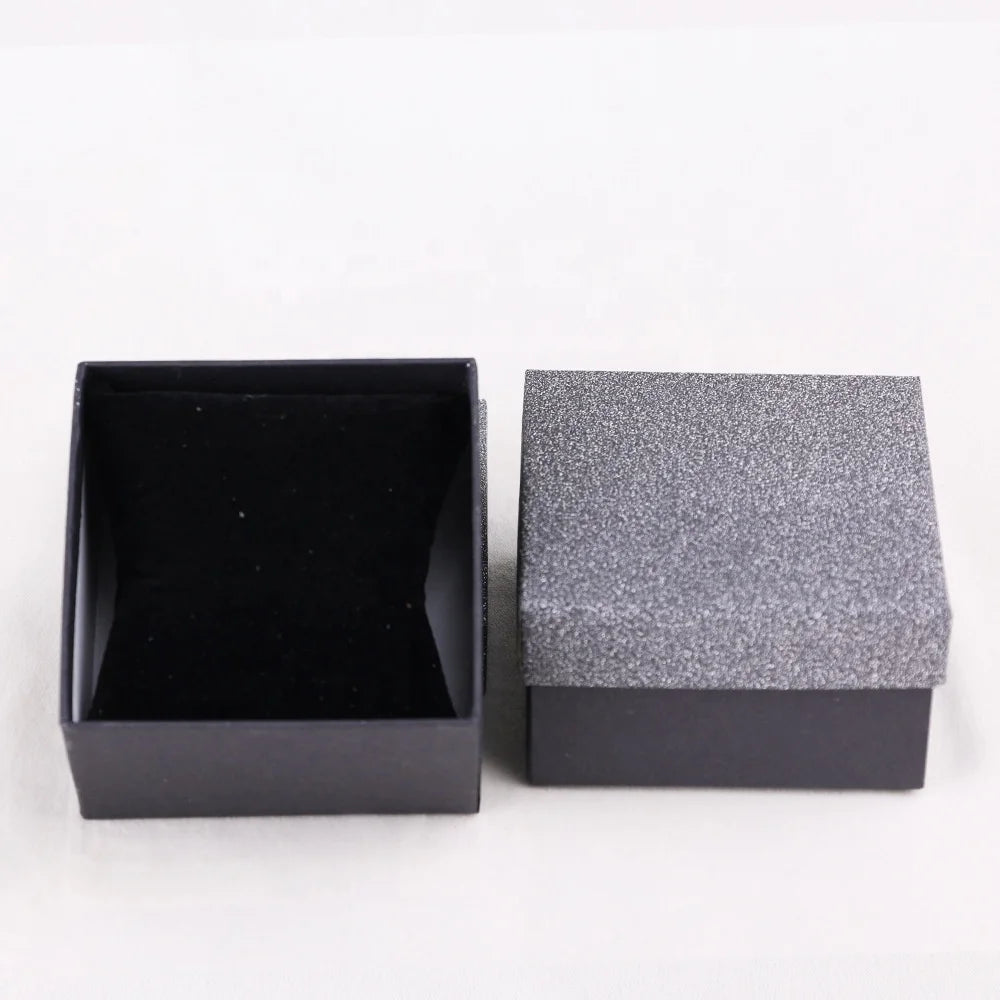 Black Matte Matte Paper Watch case Bracelet case with Small Pillow Included Jewelry Boxes and Packaging with logo