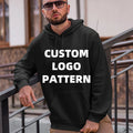 Men's Heavyweight 420gsm Pullover Hoodie High-Grade French Terry Drop Shoulder No Strings Oversized Hoodies