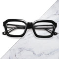 Italian Designer Transparent Handmade Acetate Thick Customization Women & Men Prescription Glasses Frame