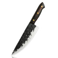 Wholesale Super Sharp 8 Inch Non-stick Blade Pakka Wood Handle Full Tang Stainless Steel Handmade Chef Knife