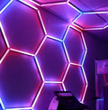 Wholesale Led Hexagonal Rgb Light for Decoration High-end Vr Game Room Bar Rgb Lighting 43W