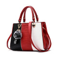 2025 Wholesale Multicoloured Faux Leather Fashion Messenger Luxury Vintage Handbag for Women logo