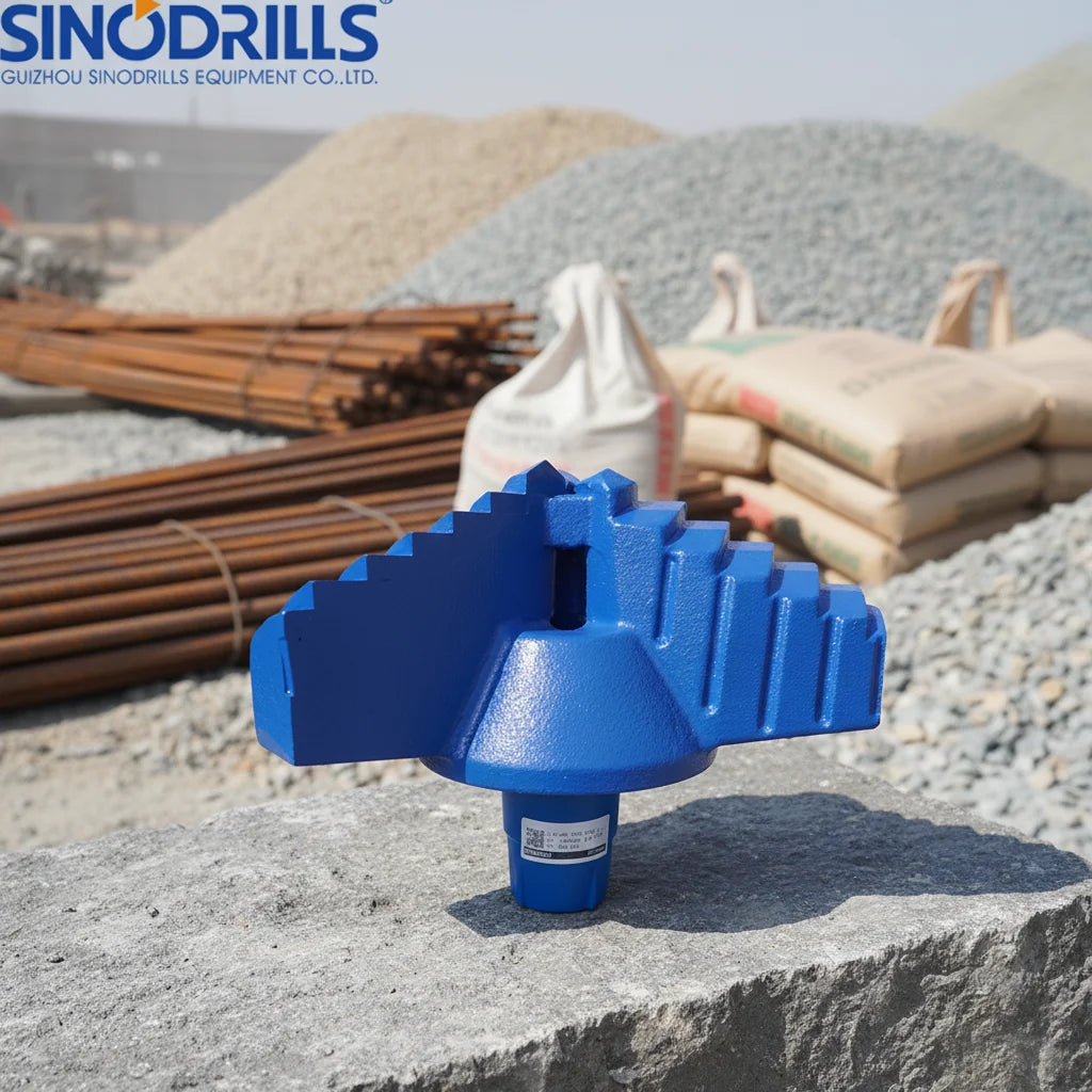 Rock Bits 3 1/2'' API Reg Pin 3 Wings Drag Bit Well Drill 10'' for Ming Water Well Drilling