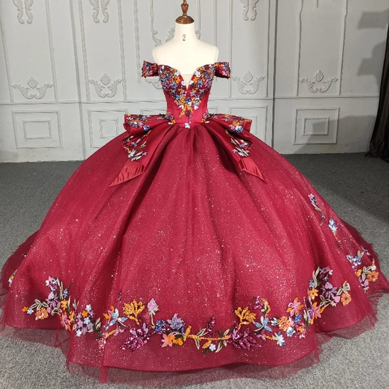 Jancember DY9945 2023 Elegant Off Shoulder Beautiful Evening Prom Quinceanera Dresses