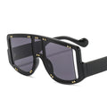 HongKang Luxury UV400 New Trendy Women Oversized Brand Sunglasses 2024Oversized Square Sunglasses Women