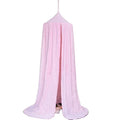 UM105 Pink Cotton Gauze Untreated Mosquito Net Bed Canopy Children Folded Design Travel Outdoor Home Use
