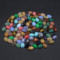DIY Natural Fashion Gemstone Cabochon Flat Back for Nails Decoration