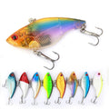 SNEDA Mini Hard Vib Lure Saltwater Fishing Lure Winter Fishing Baits Sinking Vib Metal Lure70mm 18.6g