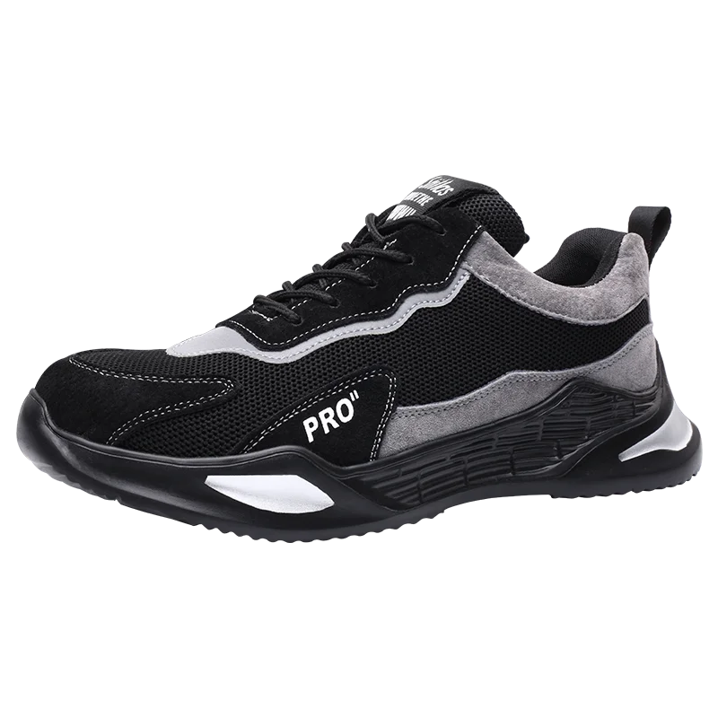 ZG 8817 Men's Professional Sports Shoes Spring Summer and Autumn Work Safety Shoes with Steel Toe Cap Direct Manufacturer