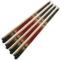 Cueelf Premium Quality Maple Wood Wrap Less Pool Cue Stainless Steal Joint 1/2 American Style Billiard Pool Cue Stick Shaft