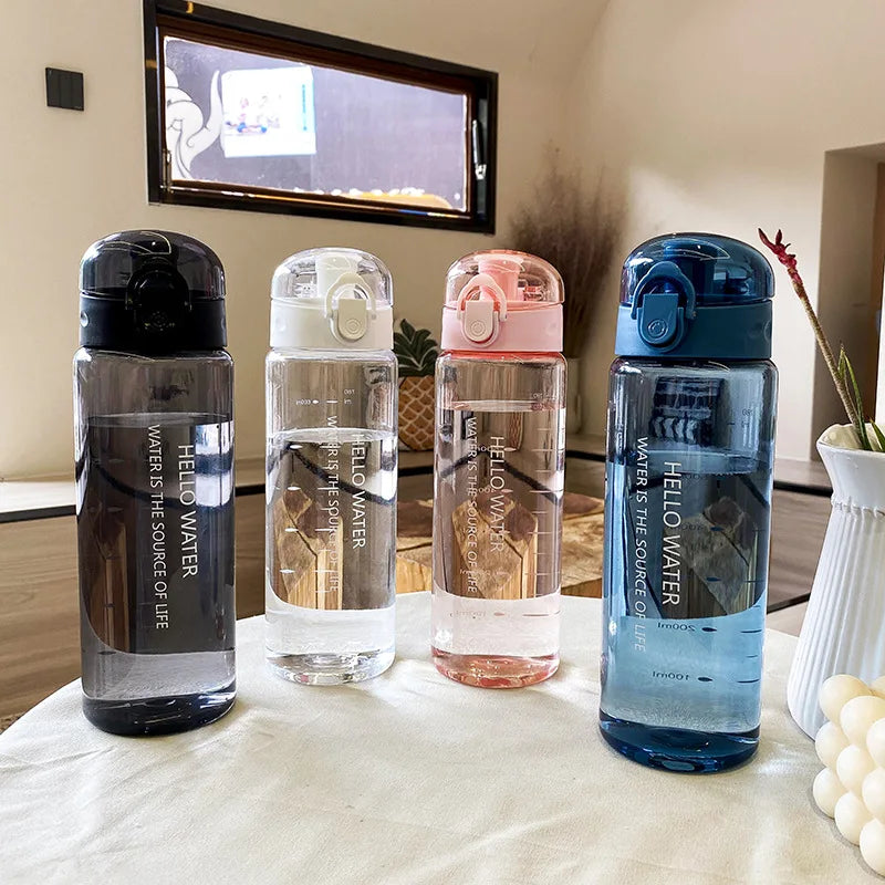 Customized Empty Water Bottle Prices Plastic Wholesale Leakproof clear Drinking Water Bottle