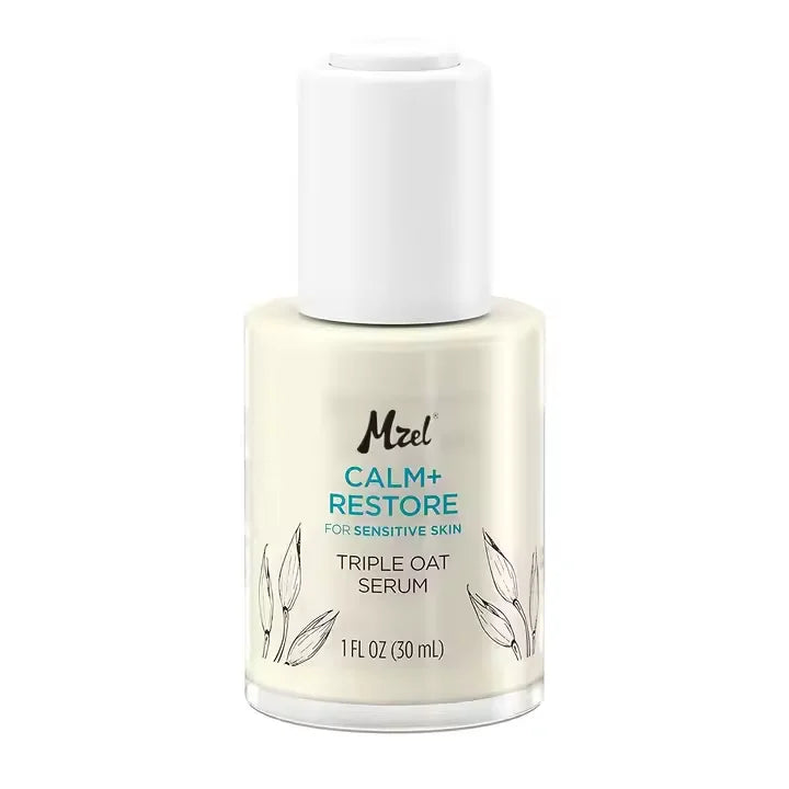 Private Label Triple Oat Hydrating Face Serum for Sensitive Skin to Smooth and Fortify