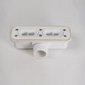 Hydrorelax High-quality Rectangular Plastic Shower Linear Floor Drains for the European and American Markets