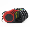 Wholesale Reflective Dog Leash Harness 3m/5m Small Dogs Automatic Retractable Durable Nylon ABS Rope Lead Puppy Outdoor Training