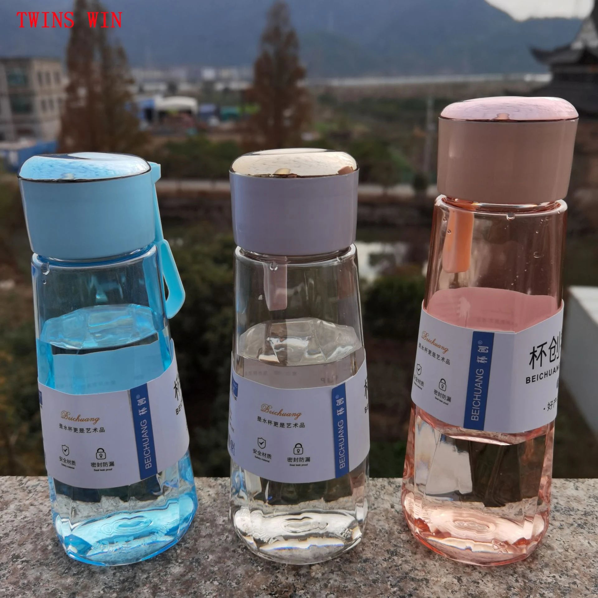 New Summer Outdoor Travel Mugs with Fresh Cover Portable Cartoon Water Mugs Kids Water Bottle1735