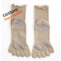 Free Sample Anti slip Grip Pilates Socks for Women Custom Yoga Pilates Socks