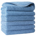 WUJI GRS BSCI Microfiber Eco-Friendly Plaid High Low Wool Towels Quick-Dry Car Cleaning Cloth Woven Thickened Edge for