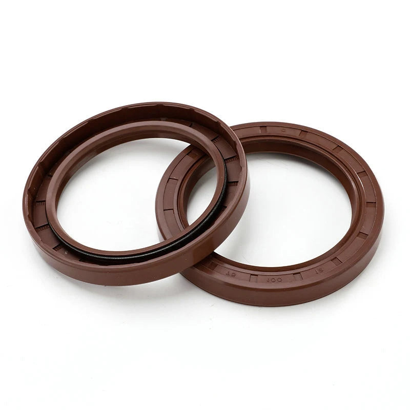 Factory Direct Sale Custom FKM+NBR Material Brown TC High Temperature Skeleton O-Ring Cylinder Seal Application