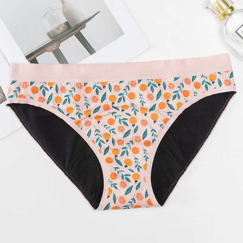 Wholesale High Absorbency Period Panties | Cotton Breathable Leakproof Bikini Briefs for Heavy Flow