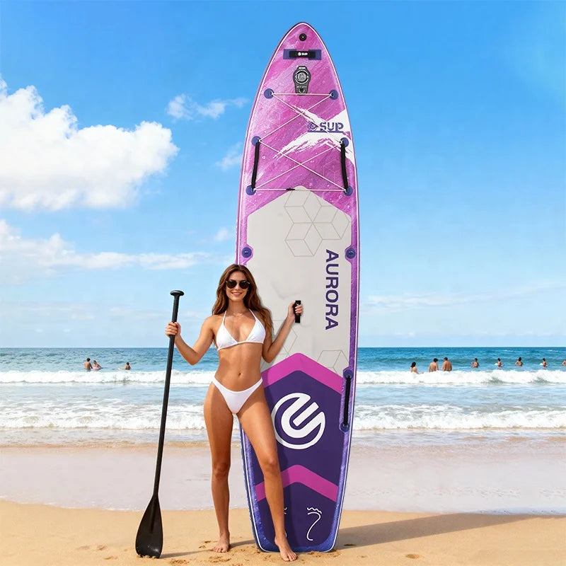 E SUP Premium Inflatable SUP Foldable Waterproof Large Capacity Lightweight Travel Storage Board Tabla De Paddle Surf Inflable