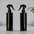 Wholesale Round Black Plastic Spray Bottles Squeeze Trigger Spray Watering Refillable Bottle Mist
