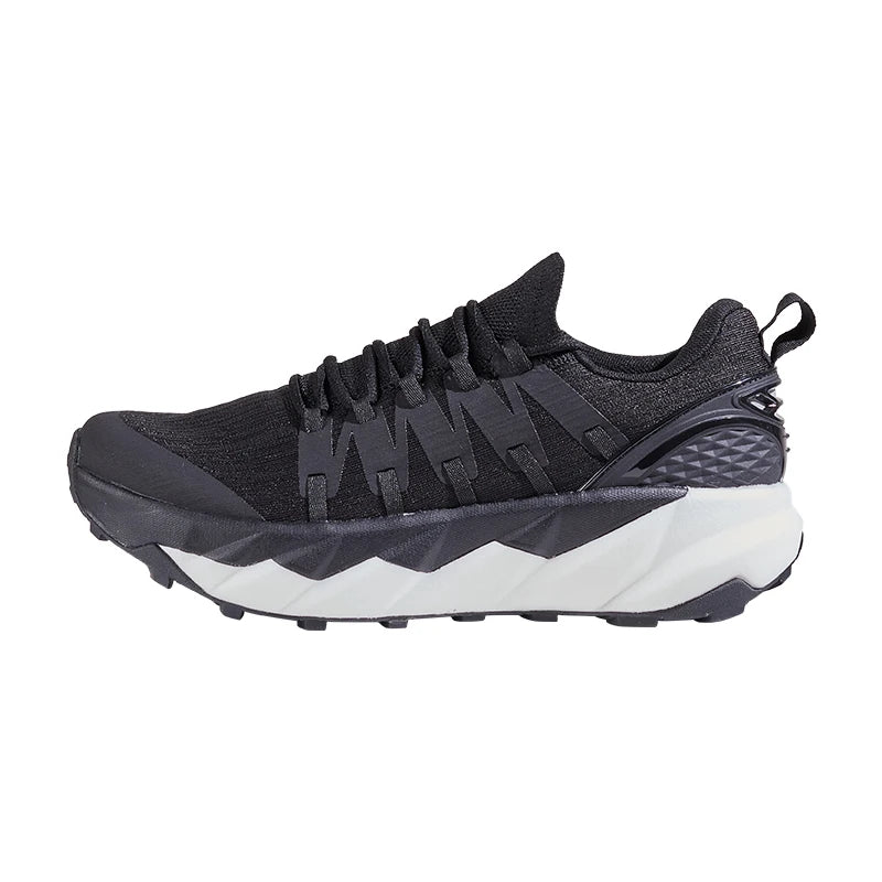 Cushioned Mesh & TPU Upper EVA Midsole Rubber Outsole Men's Trail Running Shoes Hiking Summer Autumn Spring Black TR FLY 2.0