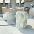 DIY Geometric Wave Aromatherapy Candle Silicone Mold Gypsum Ornament Expansion Stone Silicone Abrasives