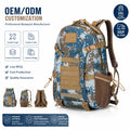 Custom Logo 35L Fitness Tactical Backpack Low MOQ Professional Waterproof Outdoor Daypack with DDP US/EU Factory Direct