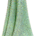 S541  SS10  New Arrival Elastic Diamond Fabric Rhinestone Mesh Fabric for Making Dress Sparkling Crystal Mesh Fabric