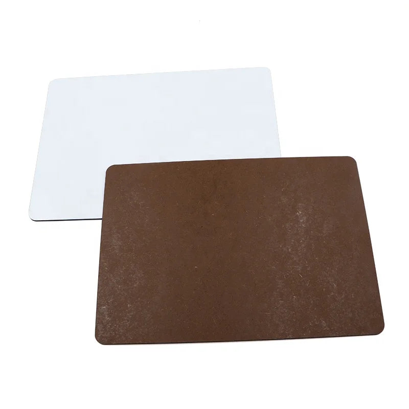 Free Sample Manufacturer Hot Sale 3mm White Glossy Board Eco-Friendly UV Printed Laser Cutting Wood Blank Sublimation MDF Sheet