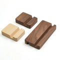 Beech Black Walnut Wooden  Stand Wood  Stand Desktop Cell Phone Stand for iPhone Portable Mobile Phone Holder Craft