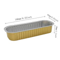 2025 Hot Selling Aluminium Foil Container 3 Inch With Lids 9 Inch Rectangle Foil Containers 8389 Aluminium Foil Container