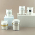 15g 30g 50g Colorful Empty Acrylic Airless Pump Bottle for Lotion Container Refillable Portable Cream Cosmetic Jar