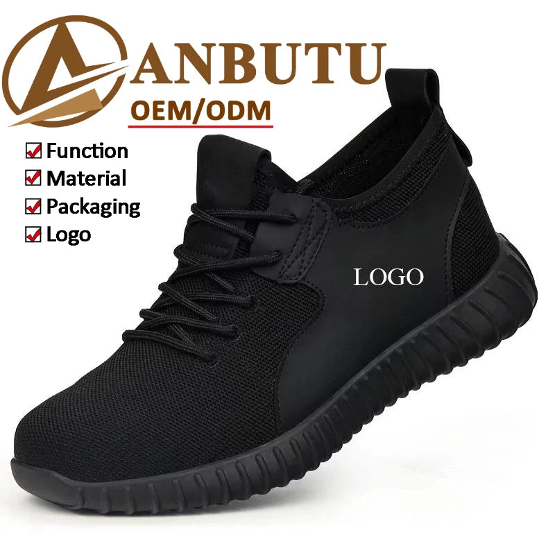 Hot Sale of Safeti Shoe Anti-smashing Comfortable Hiking Steel Toe Safety Shoes