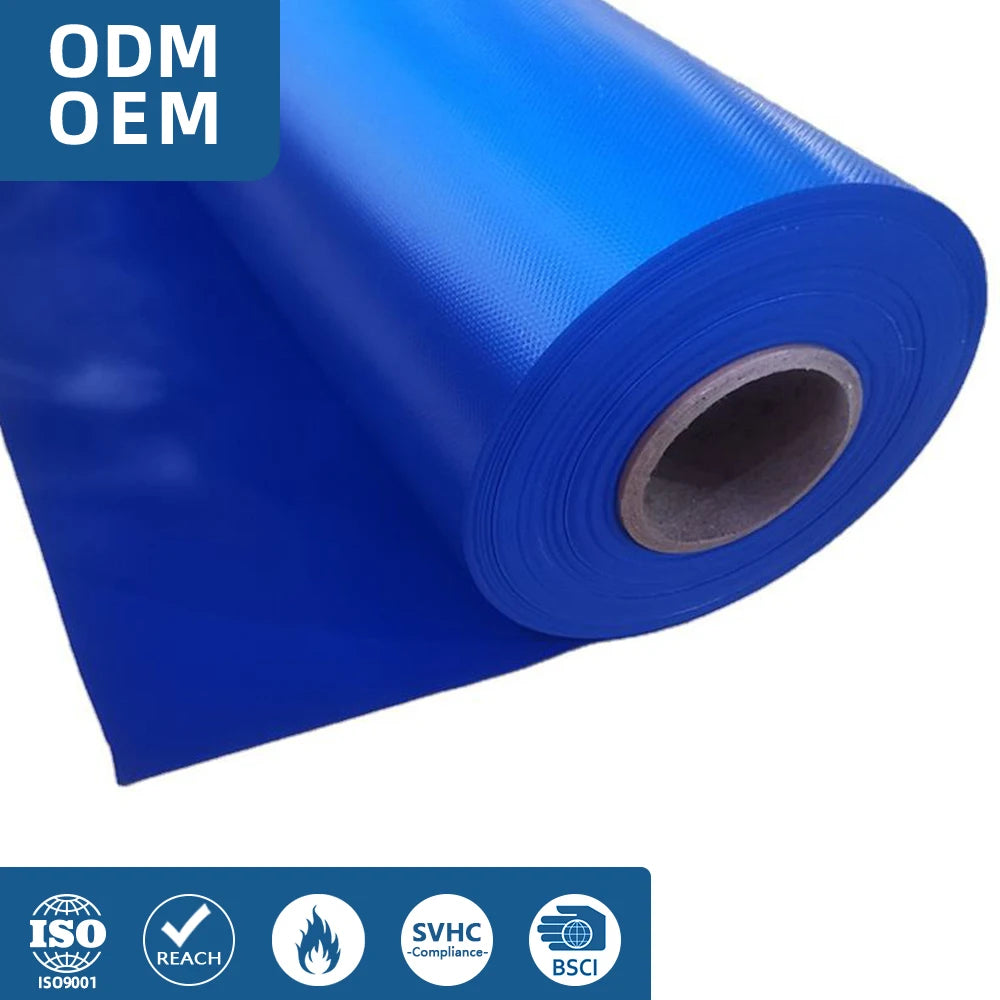 Wholesale Supplier Tents Awning Roof Covering PVC Tarpaulin for Trailer Tent Truck Awning Cover