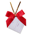 Customizable Satin Bow Gift Tags Various Colors and Floral Styles with Handwritten 'To' Options for Events