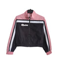 Custom Women Tracksuit Jacket Polyester Breathable Windproof Autumn Patchwork Design Sport Activewear Hooded Outerwear Coat