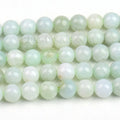 Wholesale Natural Nephrite Green Burma Jade Beads Gemstone for DIY Jewelry Bracelets Making 6mm 8mm 10mm