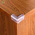 L Shape Baby Safety Corner Bumper Protector Transparent Corner Guard 4-Pack