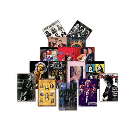 Popular Rock Singer Tin Poster Sign Vintage Plaque Pub Music Bar Wall Decoration Metal Plate Retro Movie Tin Signs