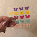 OEM Private Label Printed butterfly Flower Shape Cute Acne Pimple Patch with Crystal 20ct
