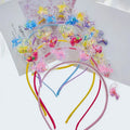 Star Transparent Sequin Bow Headband Cute Children Sequin Fashion Headband for Children's Hair Accessories
