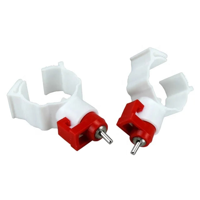 YZB LM42 Wholesale Poultry Nipple Drinker Round Pipe Automatic Chicken Nipple Drinker With Card