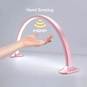 Upgrade Super Brightness 48W LED Desk Light 750mm Manicure Beauty Tattoo Nail Table Lamp Hand Sensing Half Moon Light