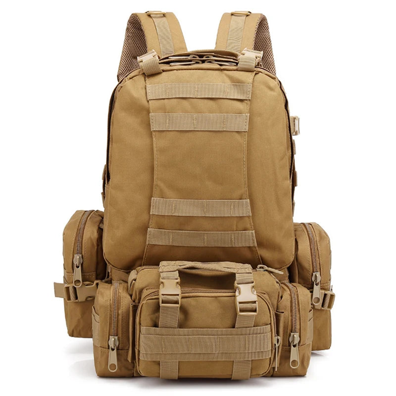 Lupu Bl012 53L Tactical Backpack Customized Logo OEM/ODM High Strength Smell-Proof with Polyester Lining National Style