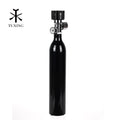 TUXING PCP HPA High Quality 0.5L Flat / Round Bottom 3000psi 200bar 5/8-18UNF/M18*1.5 Paintball Game Diving Aluminum Air Tank