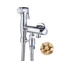 Portable High-Pressure Brass Shattaf Shower Sprayer Modern Design Handheld Bidet for Bathroom for Diaper Changing